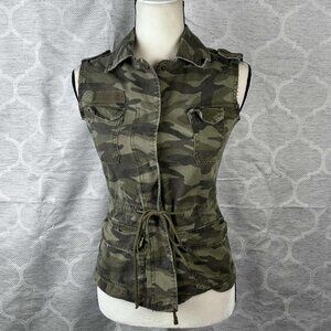 Highway Jeans Camo Vest XS